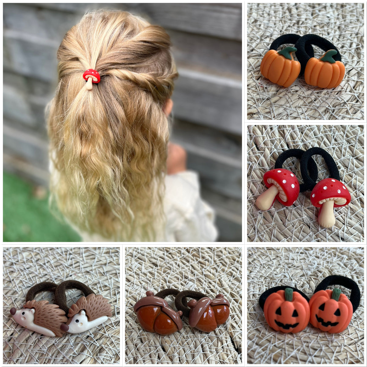 Herfst haar elastiekjes