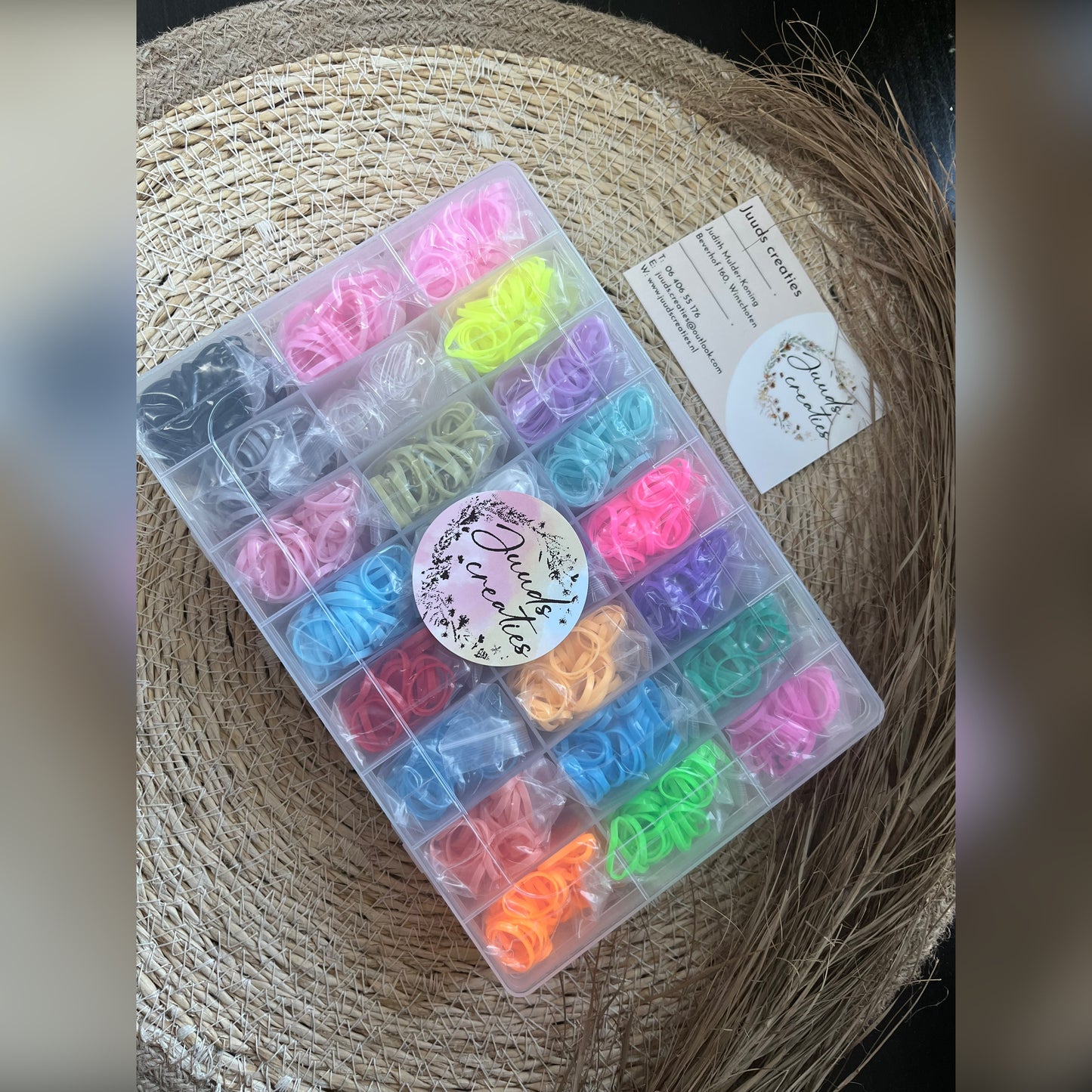 Haarelastiekjes boxen