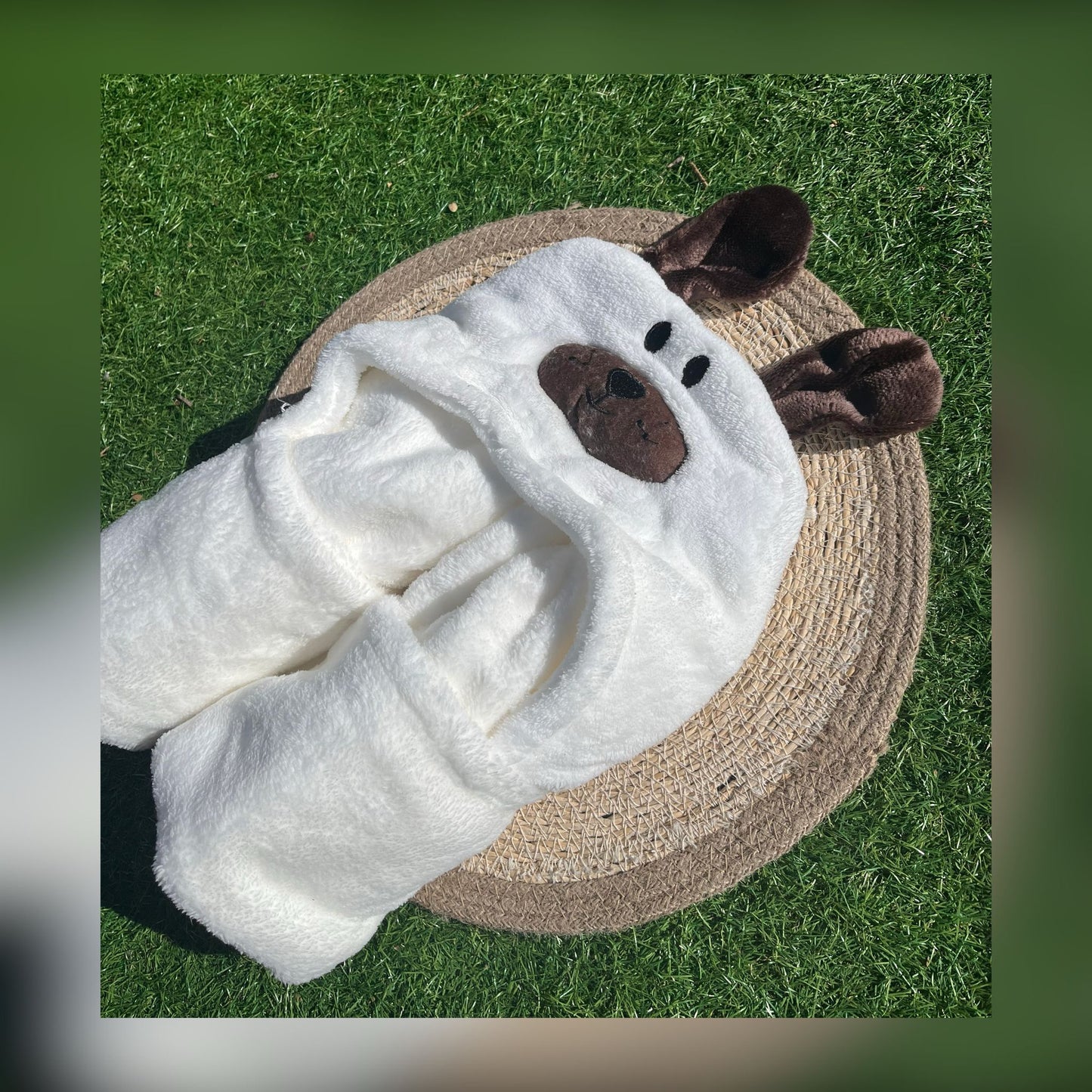 omslag doek met naam