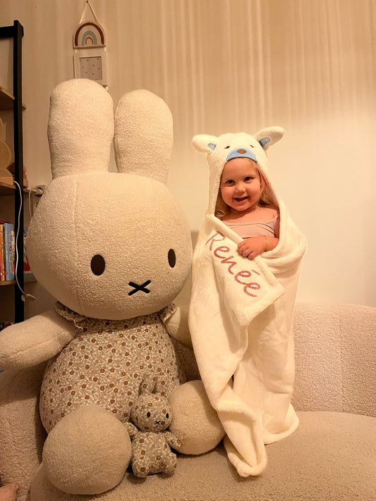 omslag doek met naam