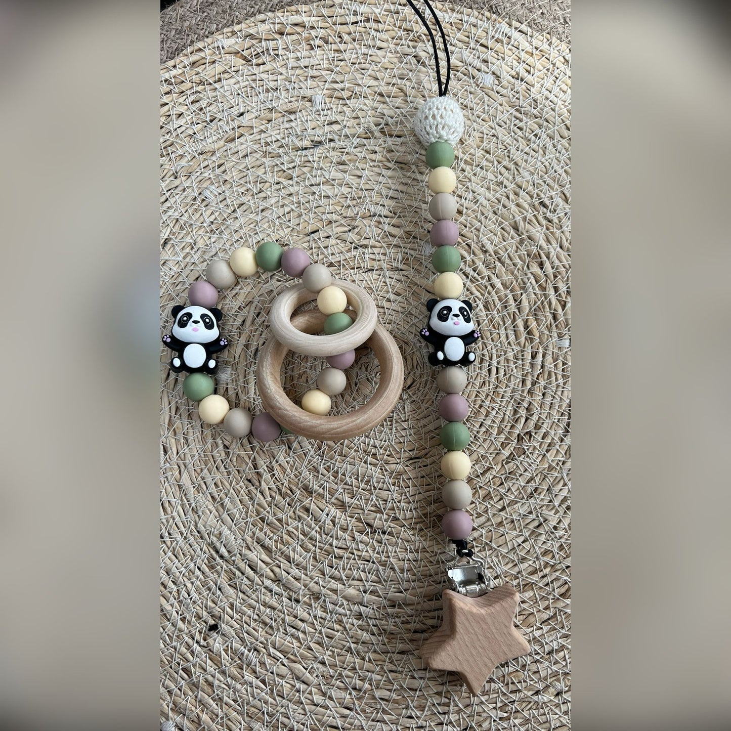 Speenkoord met bijtring