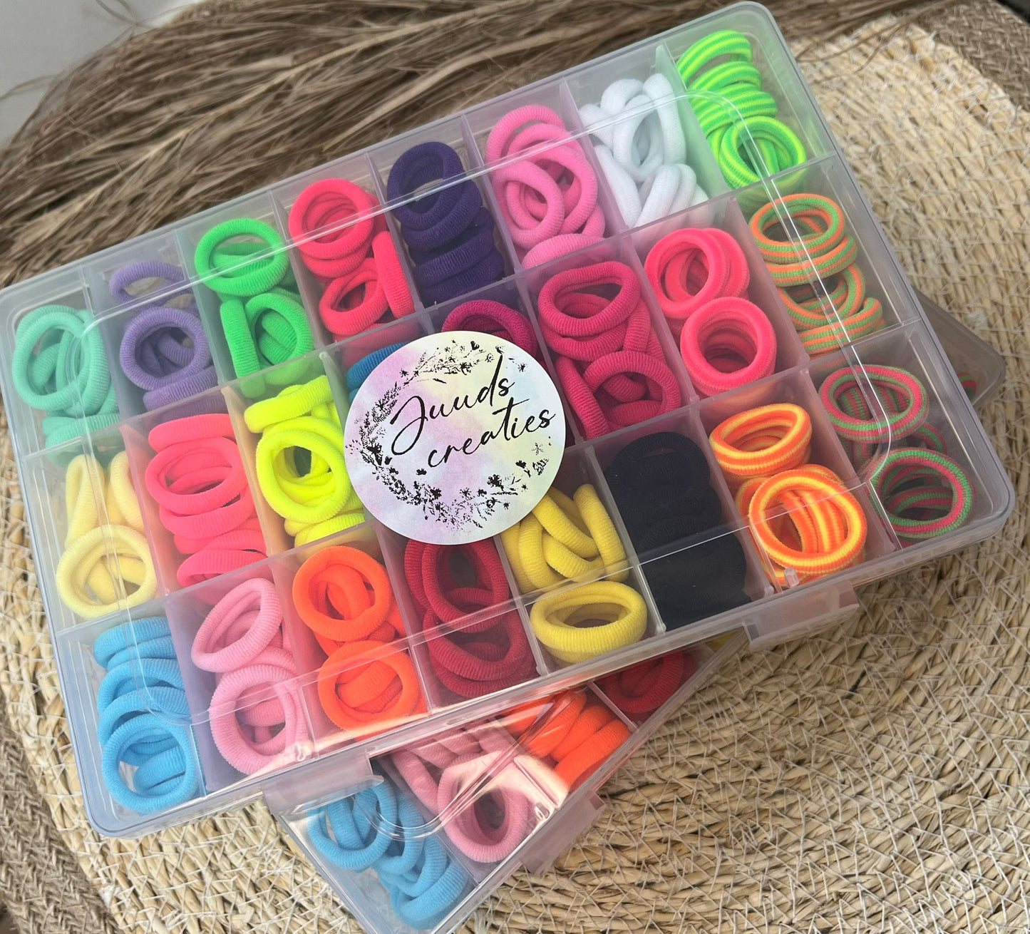 Haarelastiekjes boxen