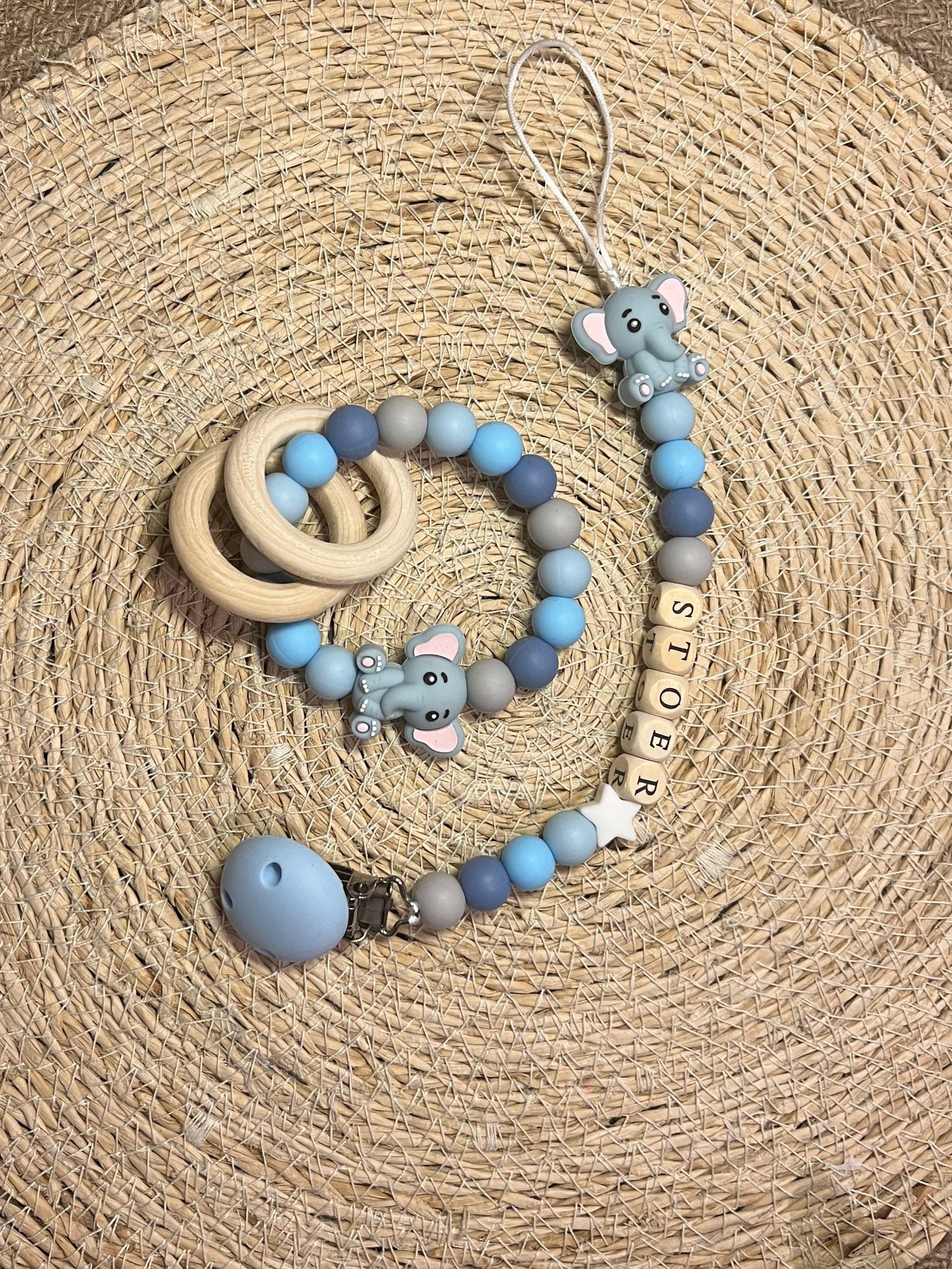 Speenkoord met bijtring