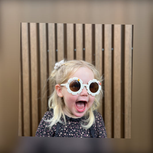 Zonnebril gepersonaliseerd