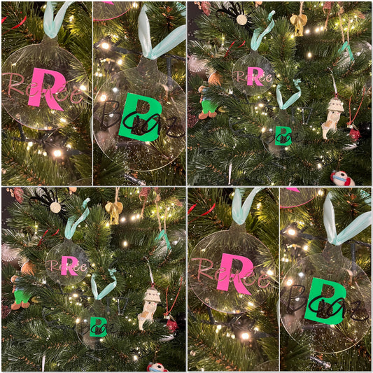 Kersthangers met naam