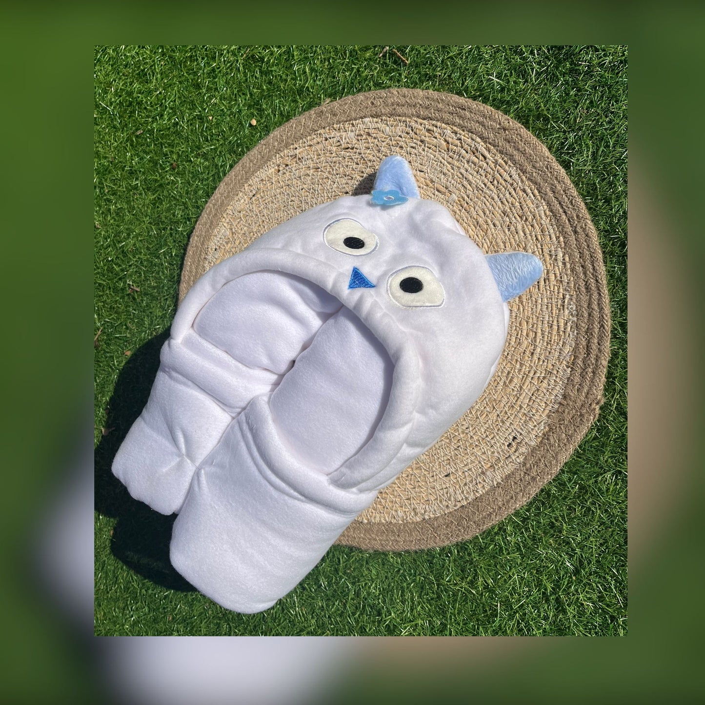 omslag doek met naam