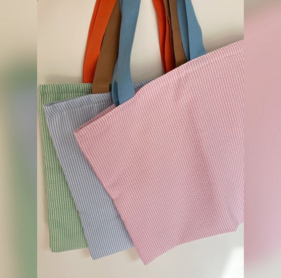 vrolijk streepjes tas