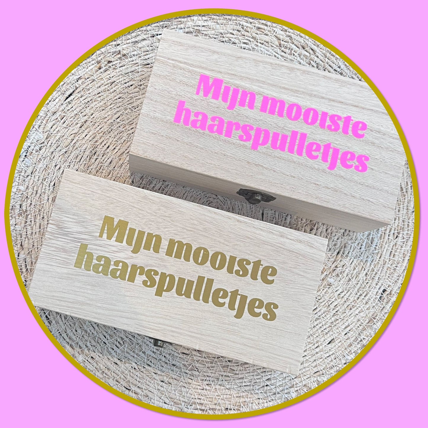 Bewaardoos Mijn mooiste haarspulletjes